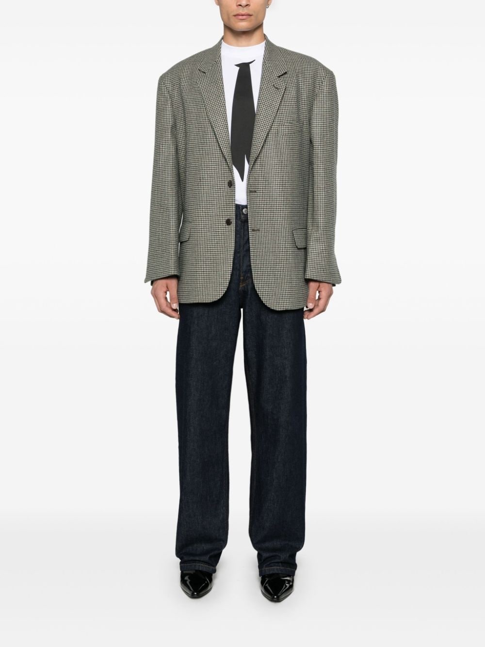 dogtooth blazer - 2