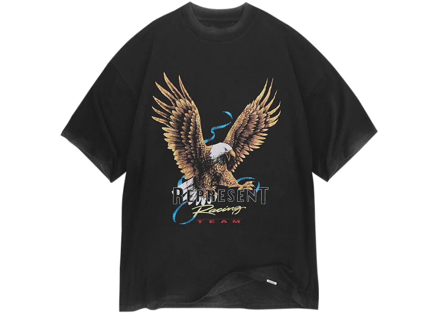 Represent Racing Team Eagle T-Shirt Vintage Black - 1
