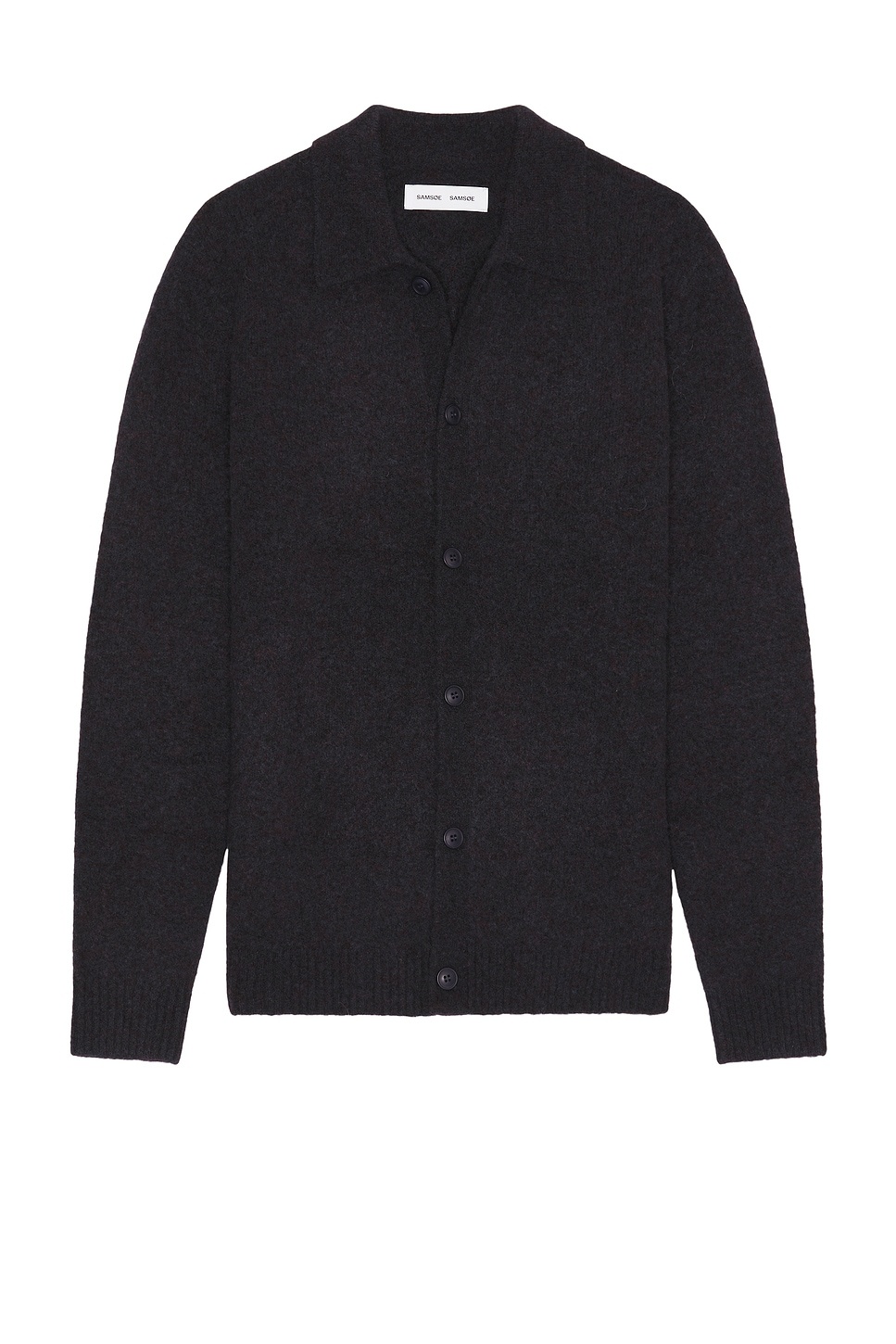 Sabutler Button Down Knitted Polo - 1