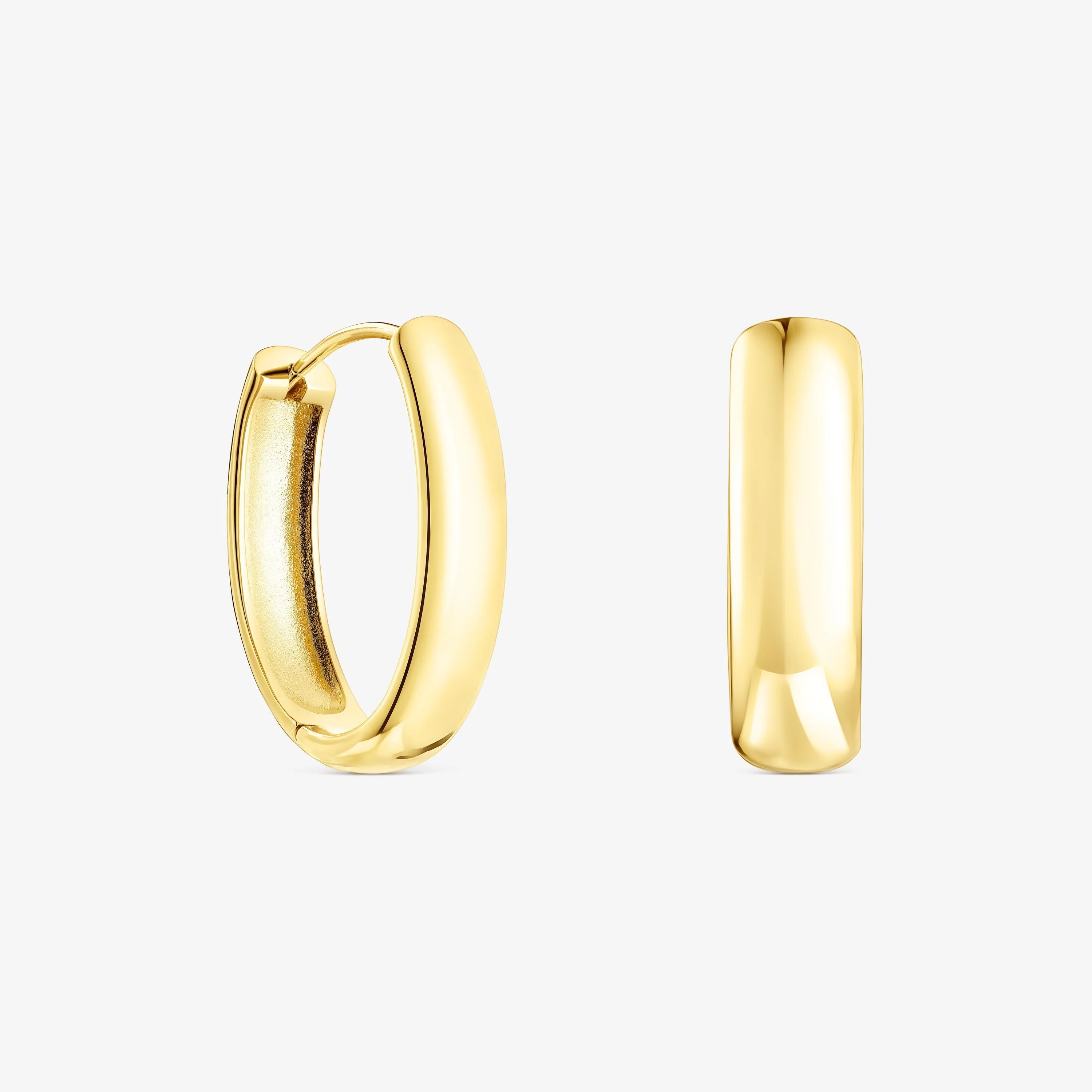Oval 18K gold vermeil TOUS Basics Earrings - 1