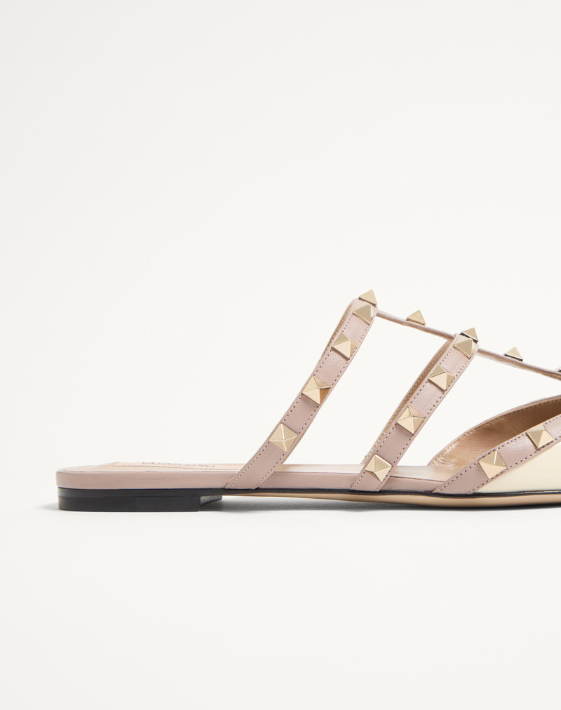 ROCKSTUD PATENT-LEATHER MULE 7