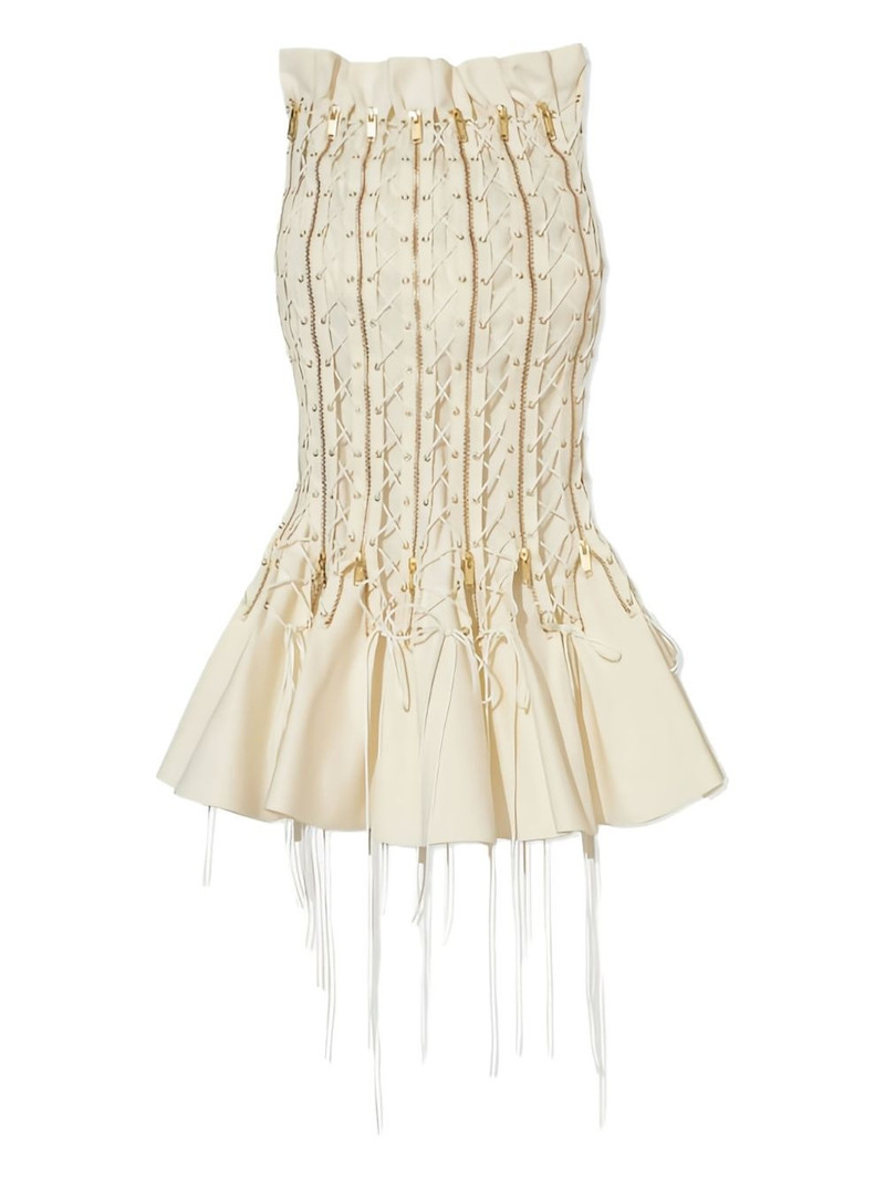 laced corset skirt 1
