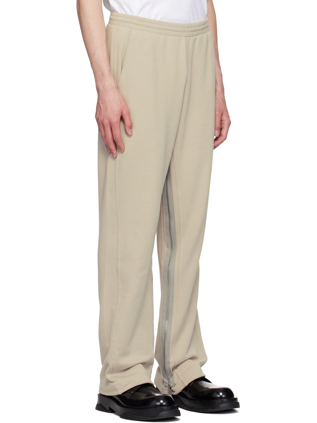 Taupe Expansion Panel Sweatpants - 2