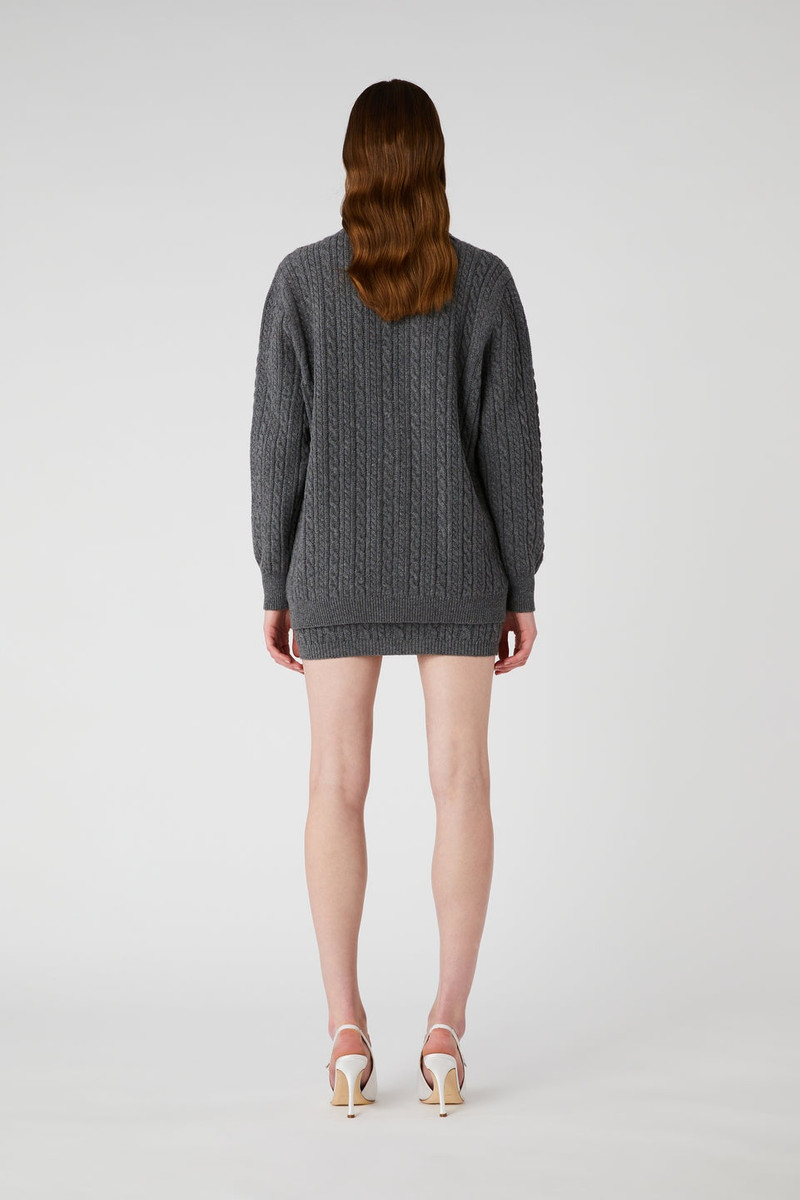 OVERSIZED WOOL BLEND KNITTED CARDIGAN, JWL BUTTONS 5