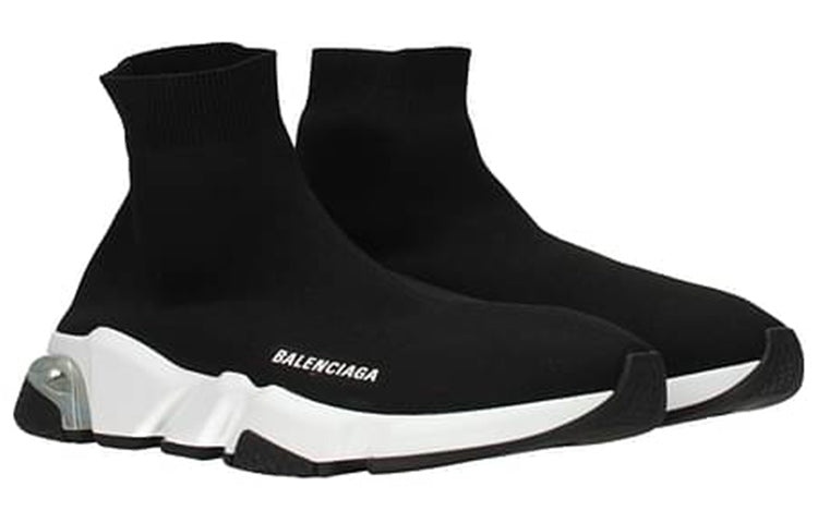 Balenciaga Speed Trainer 'Clear Sole - Black' 607544W05GG1010 - 2
