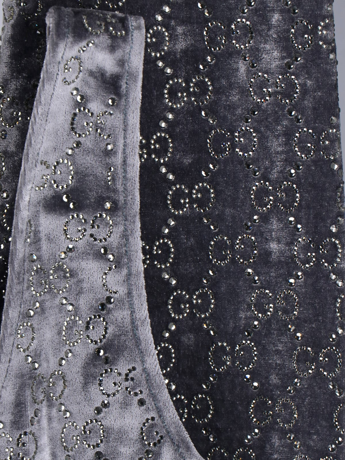 JUMPSUIT WITH "GG" CRYSTALS - 4