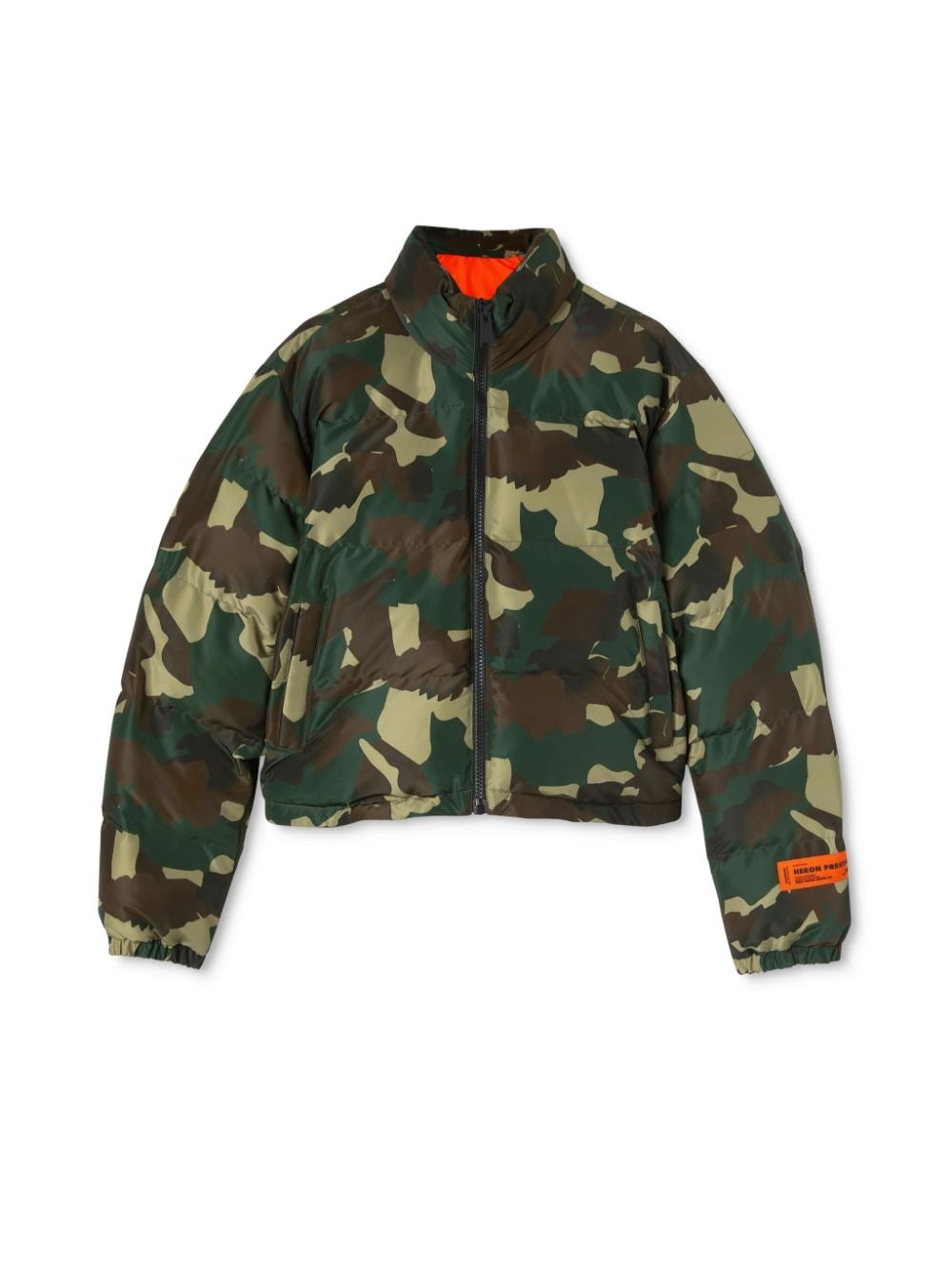 NYLON CAMO PUFFER - 1
