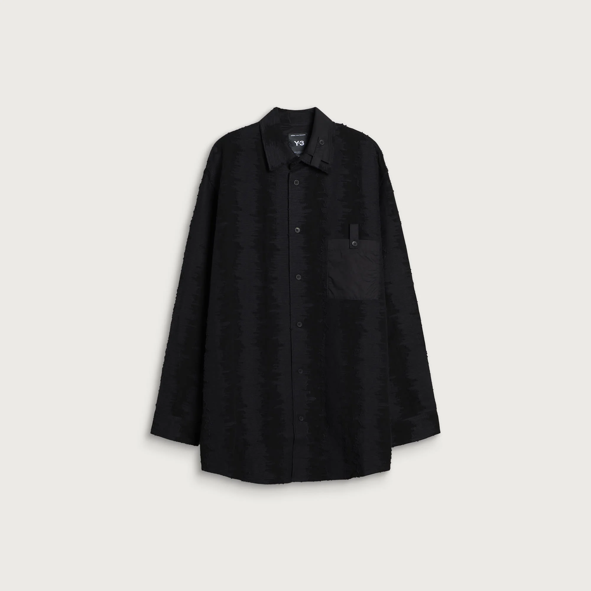 Y-3 Deco Stitch Long Sleeve Shirt - 1