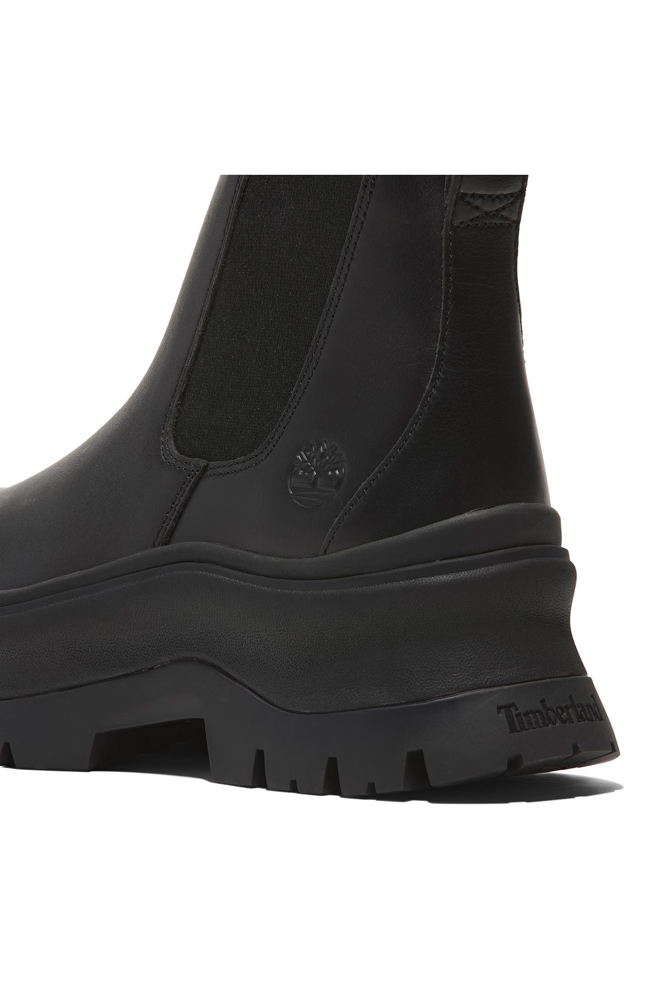 Timberland Roxie Lane Chelsea Boot in Black Full Grain at Nordstrom - 6