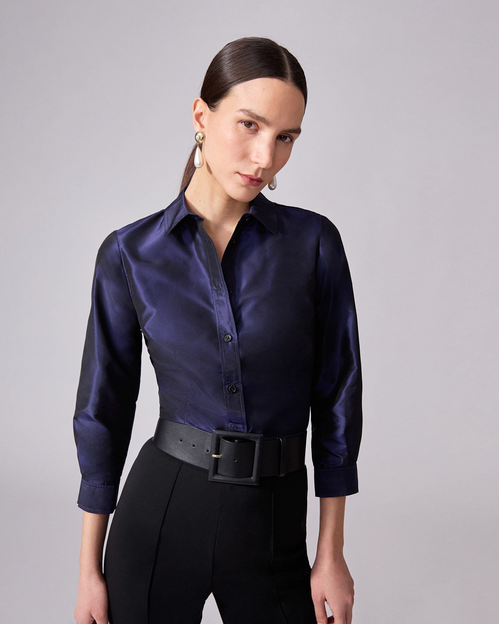 Silk Taffeta Shirt - 2