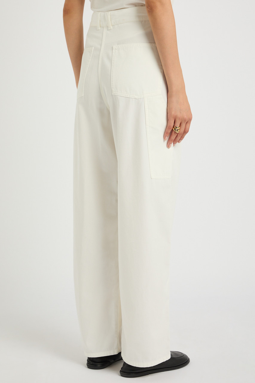 The Row Sharka Straight-leg Cotton-blend Trousers - 3