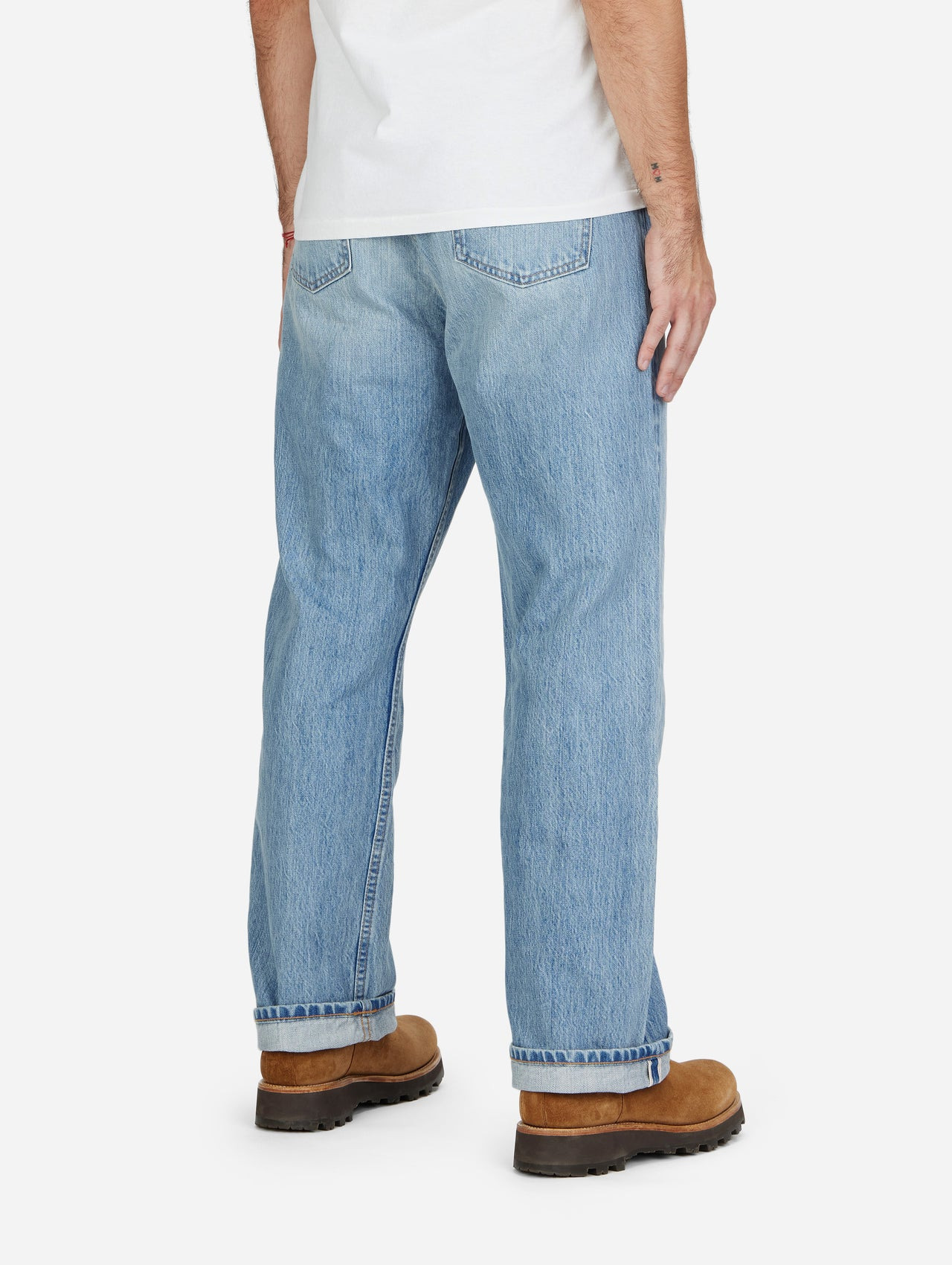 RS-100xv - Relaxed Straight - Indigo Selvedge Vintage Wash - 5