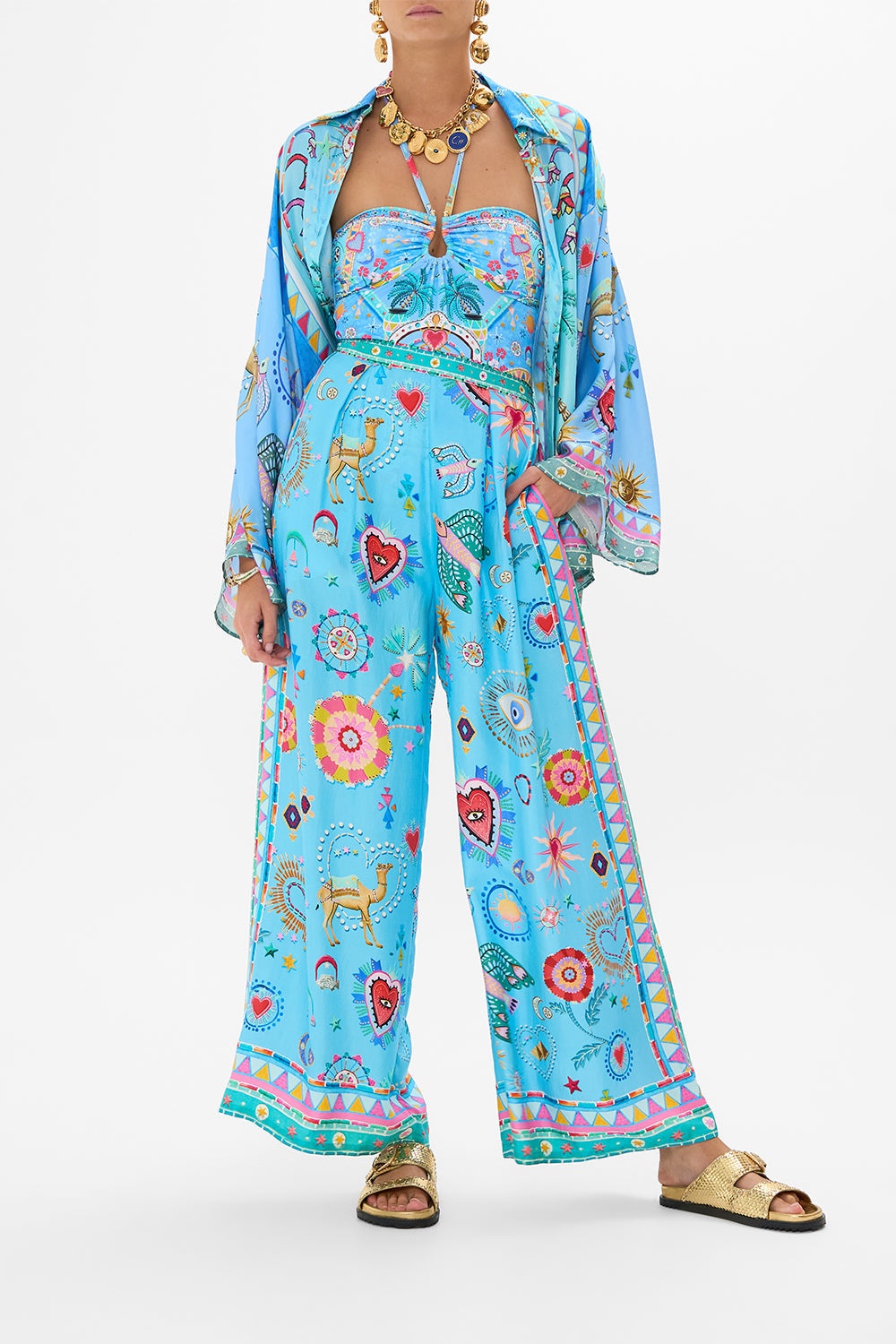 TUCK FRONT PANT - 8