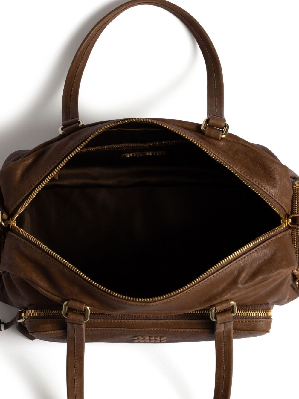 leather tote bag - 5