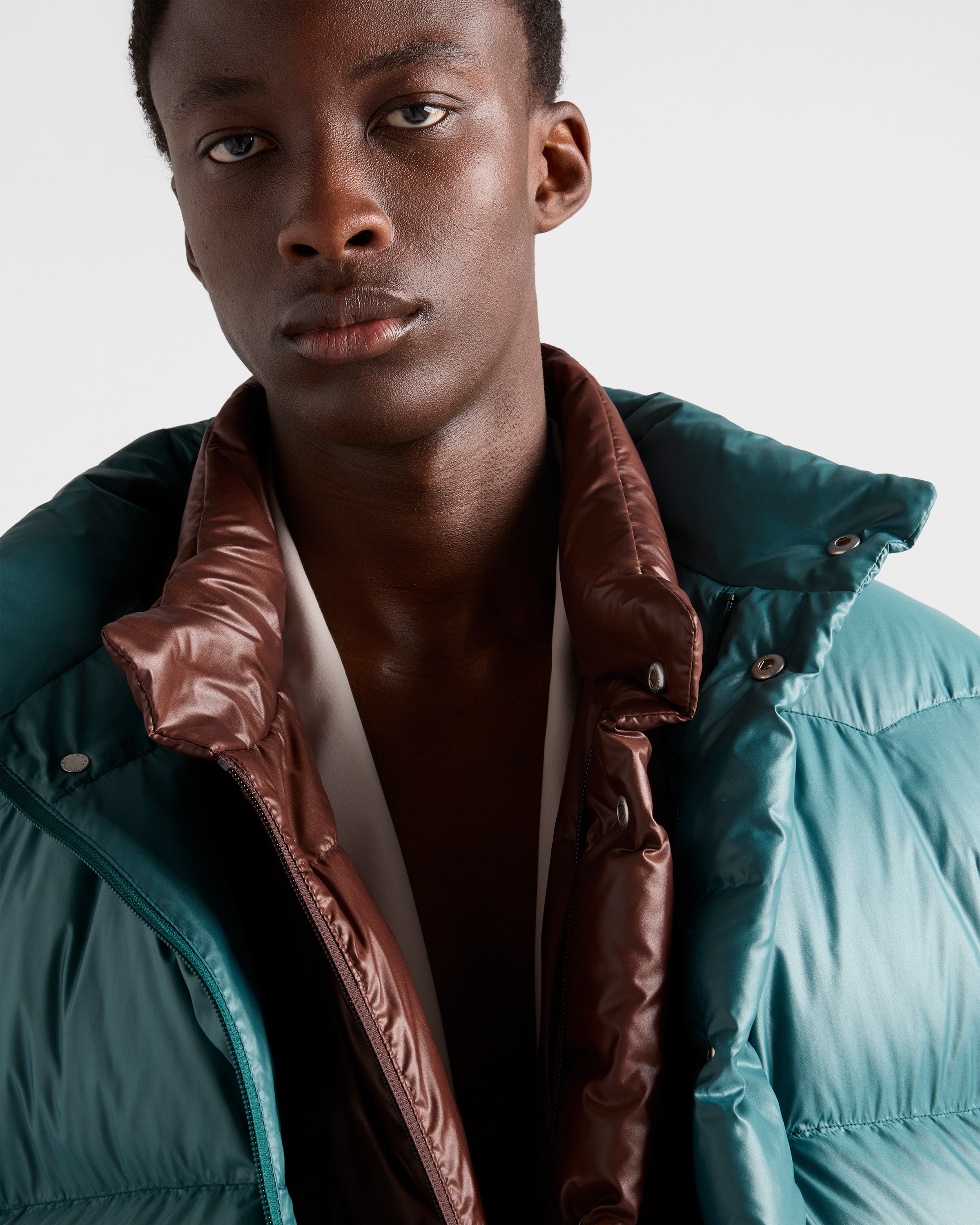 Medium-weight Re-Nylon down jacket - 3