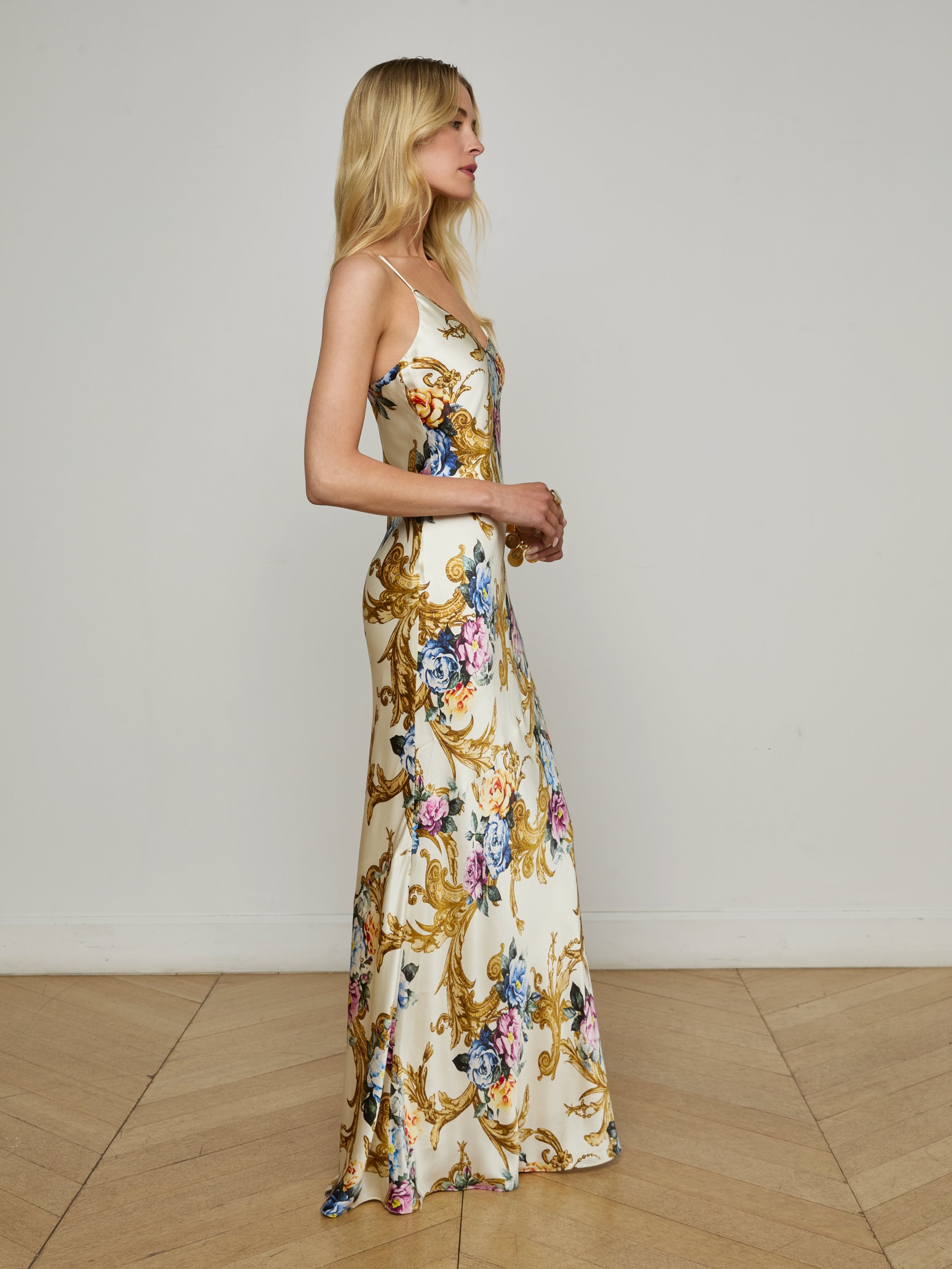 Serita Silk Gown - 3