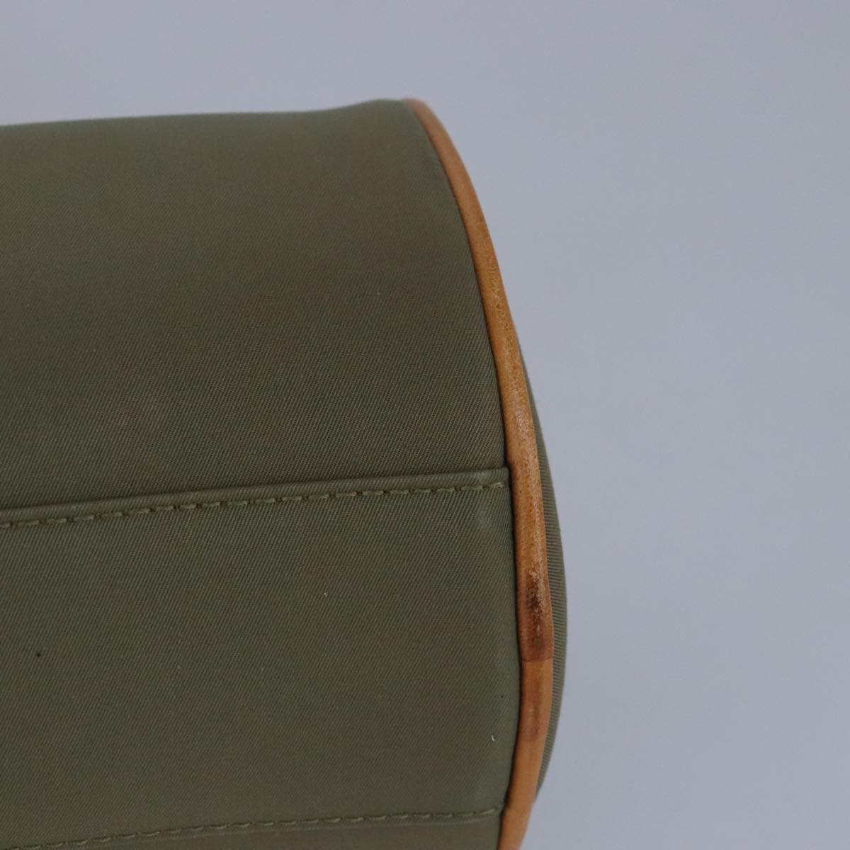 Burberry Hand Bag Nylon Khaki - 16