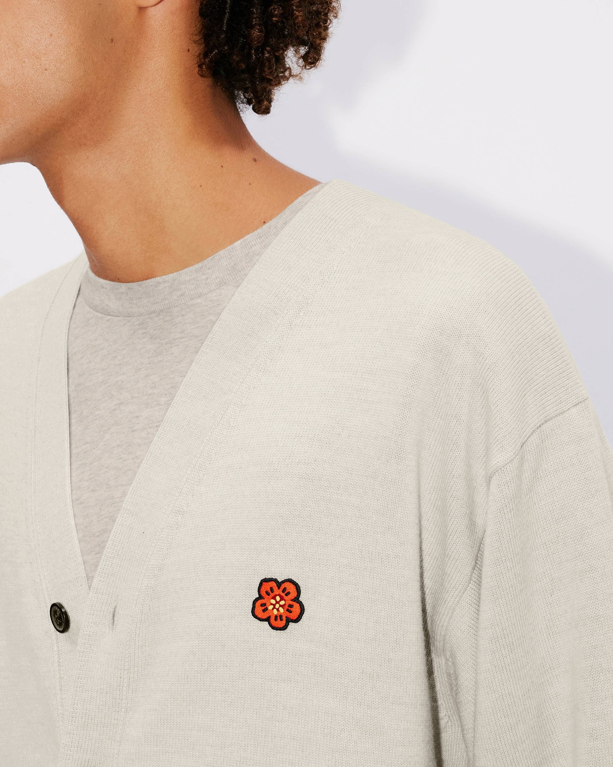 'Boke Flower Crest' embroidered cardigan - 6