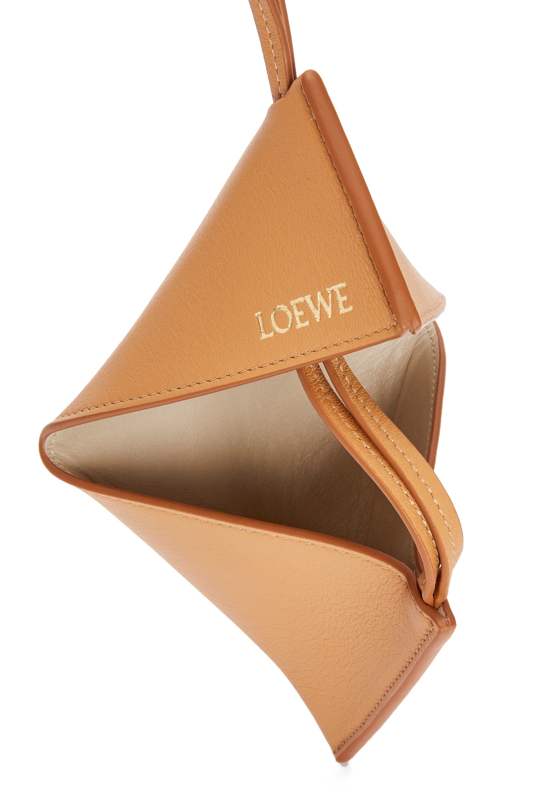 Origami neck pouch in classic calfskin - 2