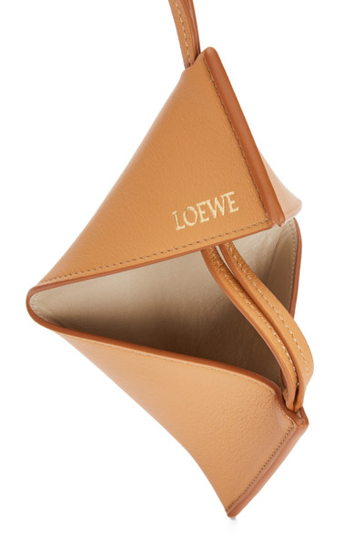 Loewe Origami neck pouch in classic calfskin outlook