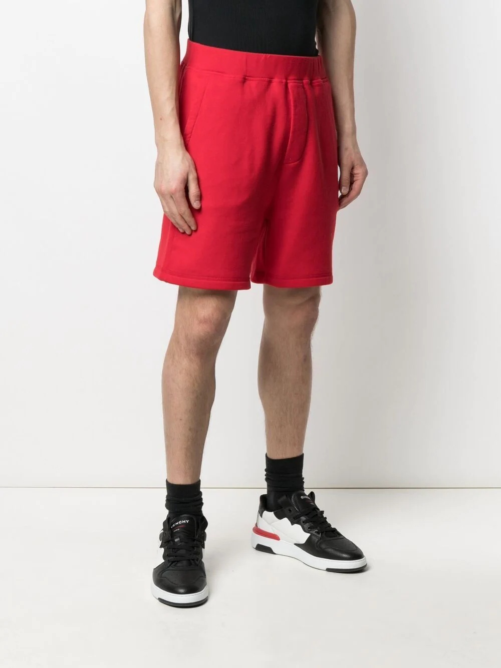 Icon cotton track shorts - 3