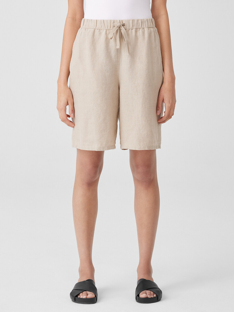 Organic Linen Shorts 3