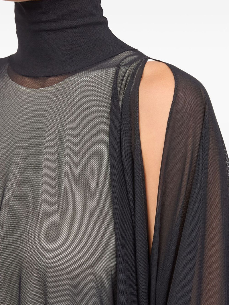 semi sheer maxi dress 7
