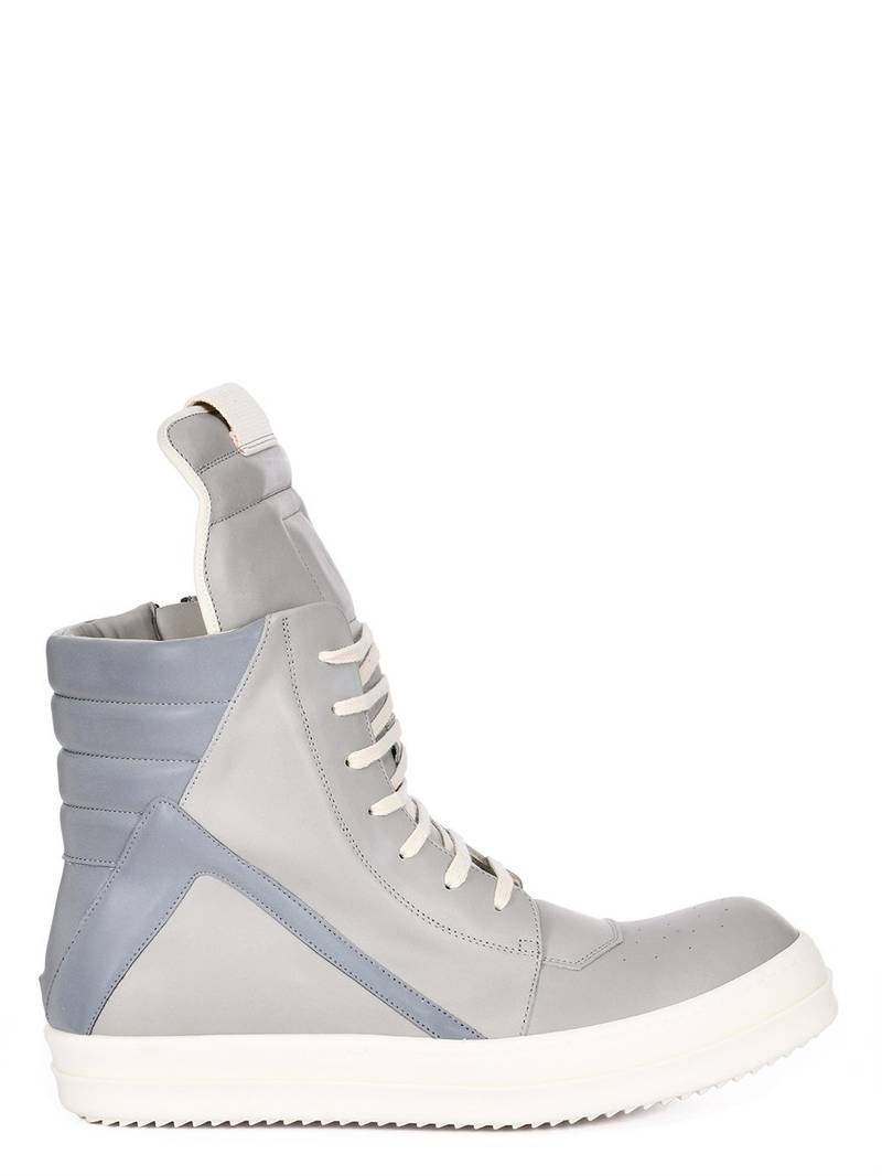 Rick Owens Pony Hair Geobasket Sneaker - 1
