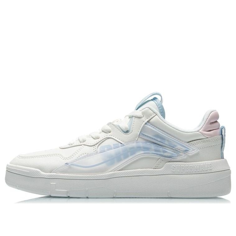 (WMNS) Li-Ning Superwave Low 'White Baby Blue' AECR004-3 - 1