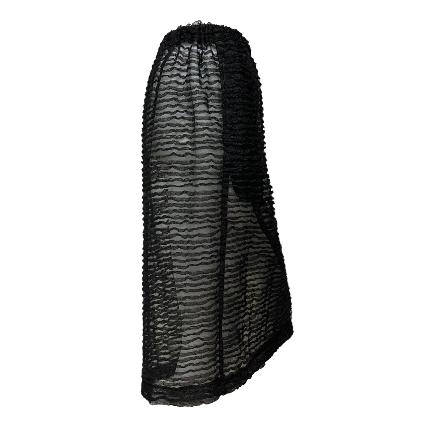 TRICOT COMME DES GARÇONS Sheer Midi Skirt - 3