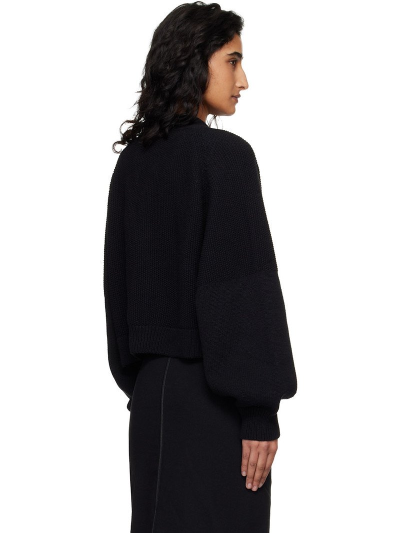 Black Computer Cardigan 3