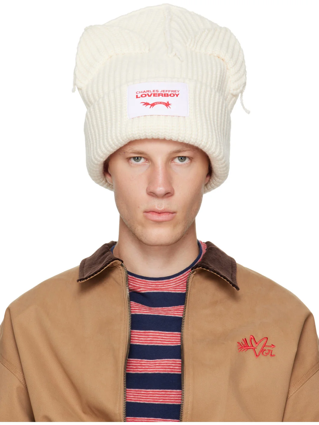 Off-White Supersized Chunky Ears Beanie - 1