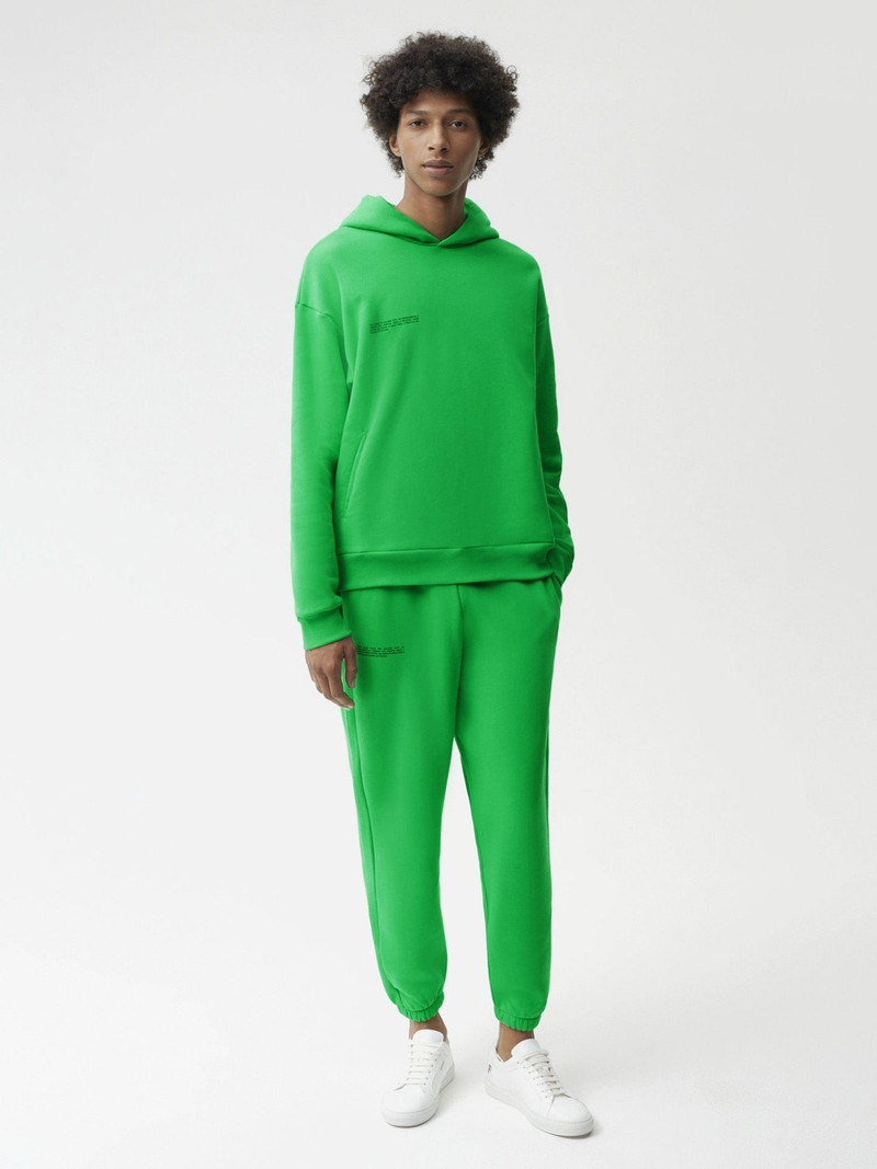 PANGAIA Mens 365 Heavyweight Hoodie - Jade Green outlook