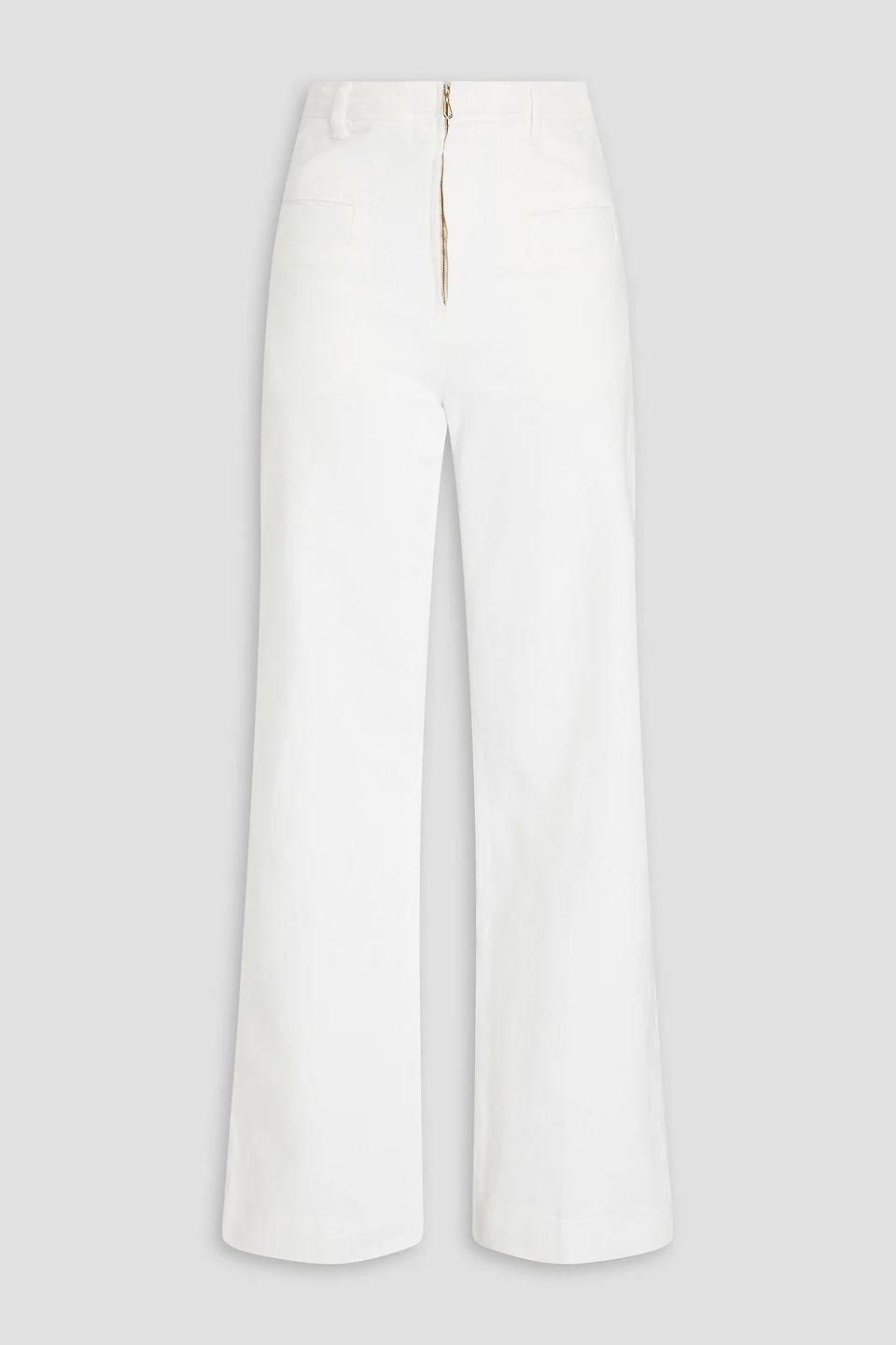 High-rise straight-leg jeans - 1