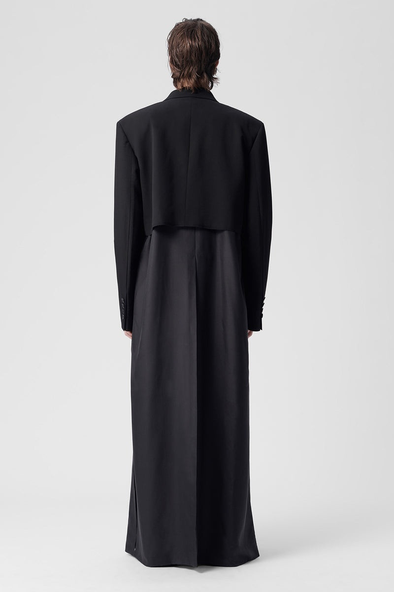 Gilliam X-Long Layered Trench Coat 3