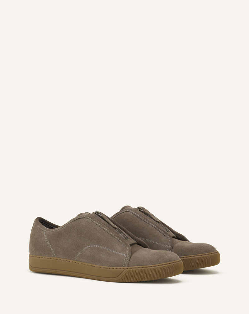 Lanvin DBB1 SUEDE ZIP SNEAKERS outlook