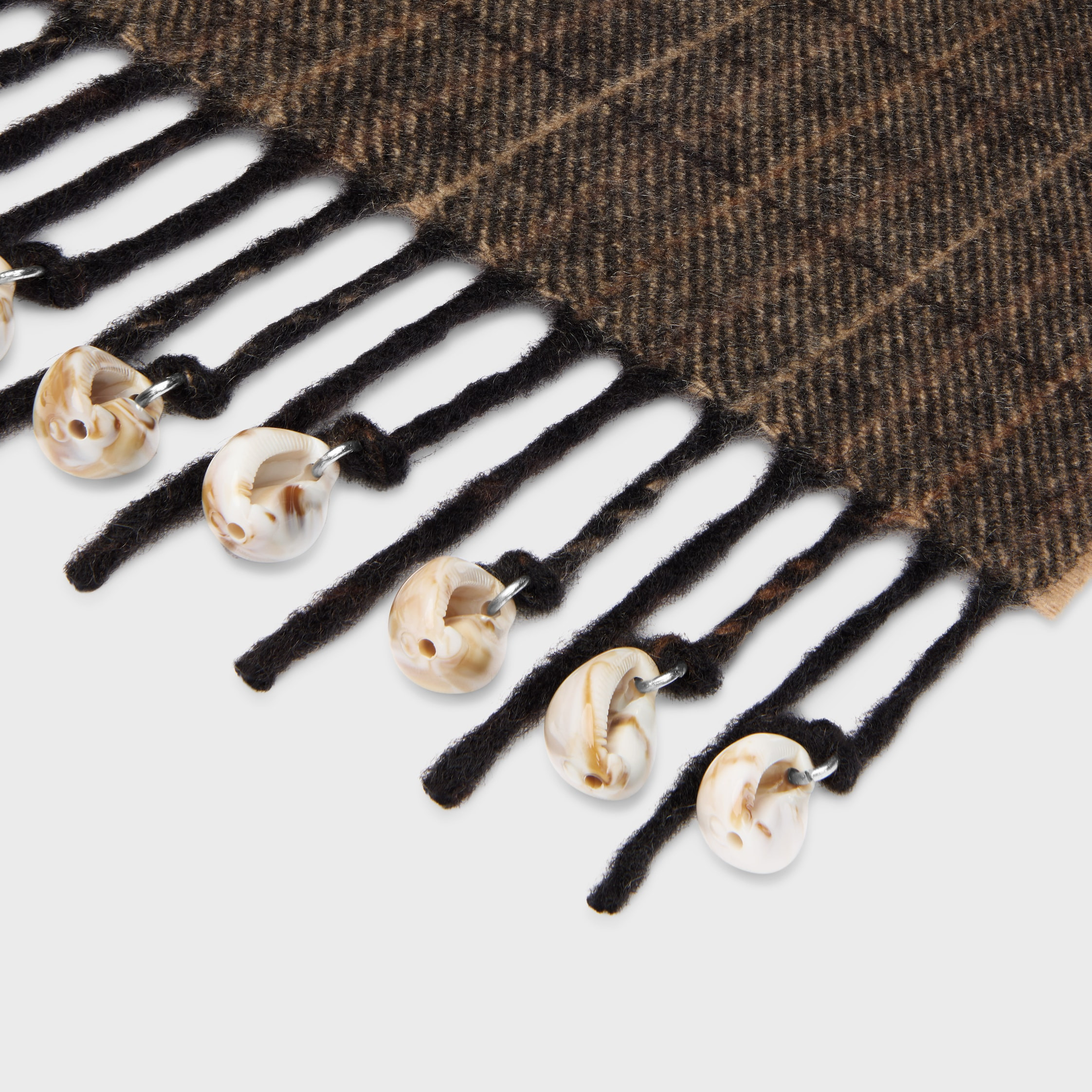 scarf IN CHECKED CASHMERE - 3