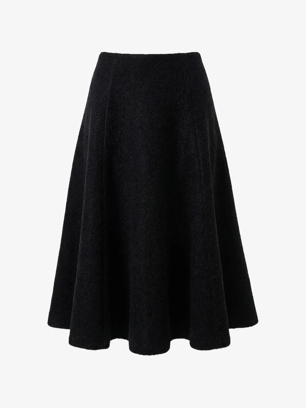 seam-detail midi skirt - 1