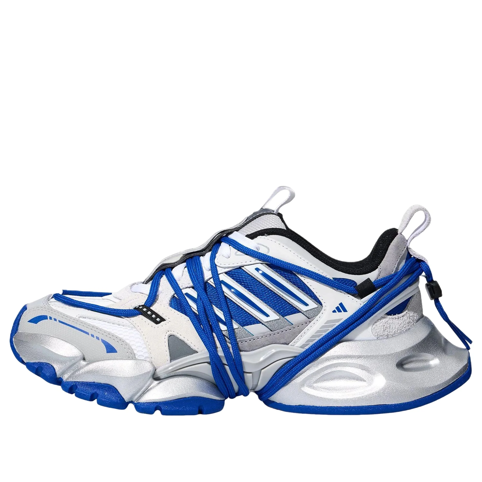 adidas XLG Runner Deluxe 2.0 'White Royal Blue' LA7035 - 1