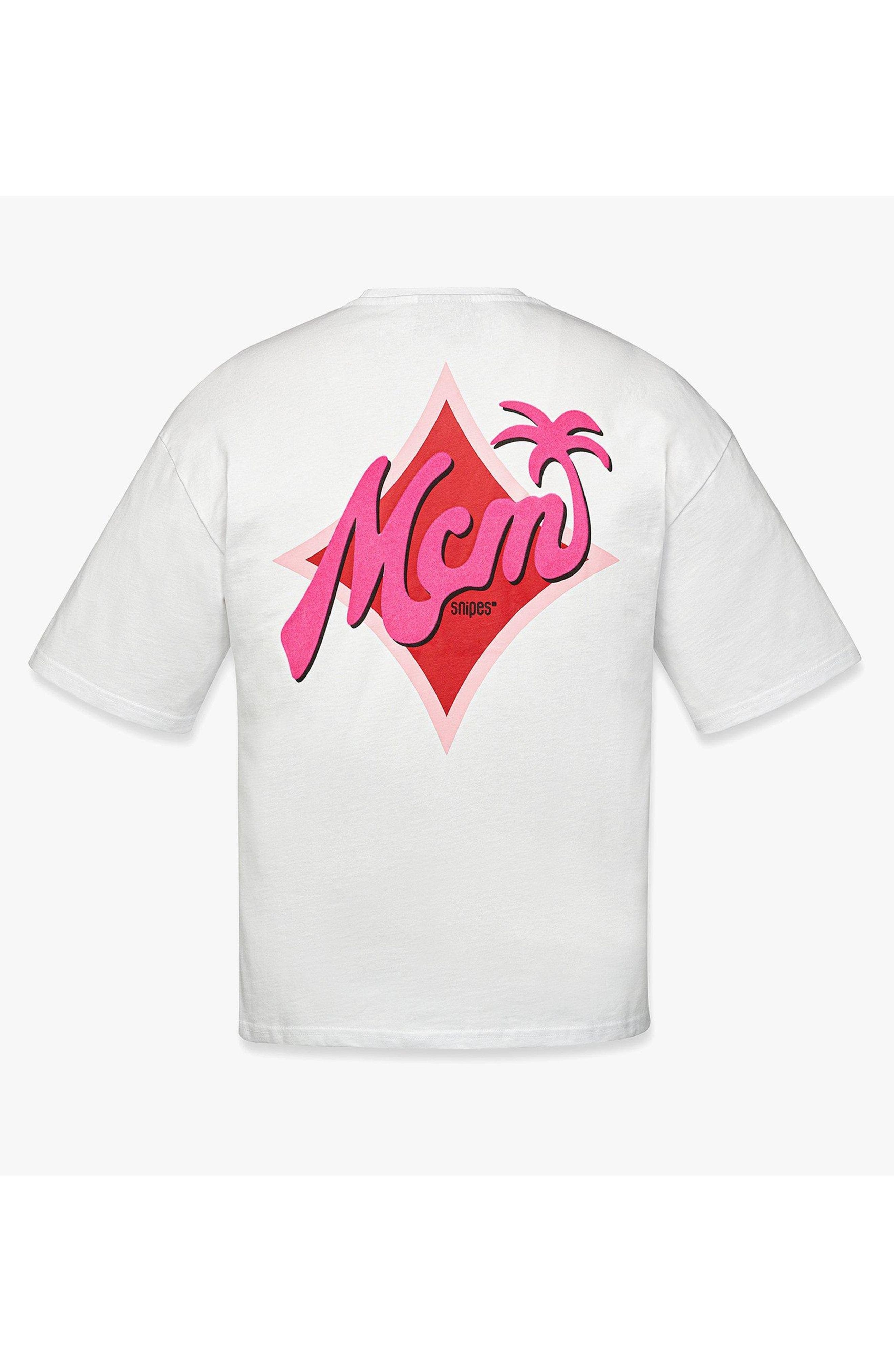 MCM X SNIPES Logo T-Shirt in White at Nordstrom - 2