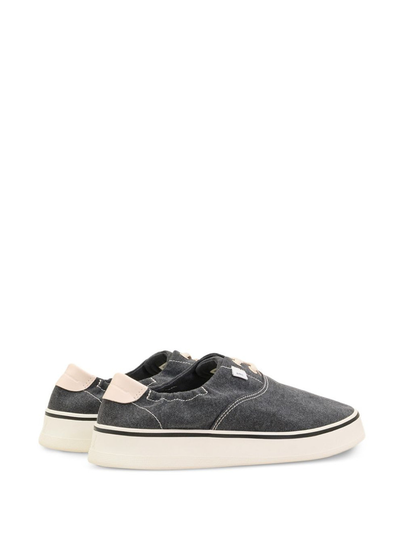 Tennis washed-effect sneakers 3