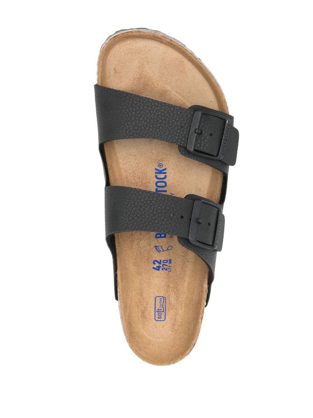 Arizona tonal-buckle slip-on sandals - 4