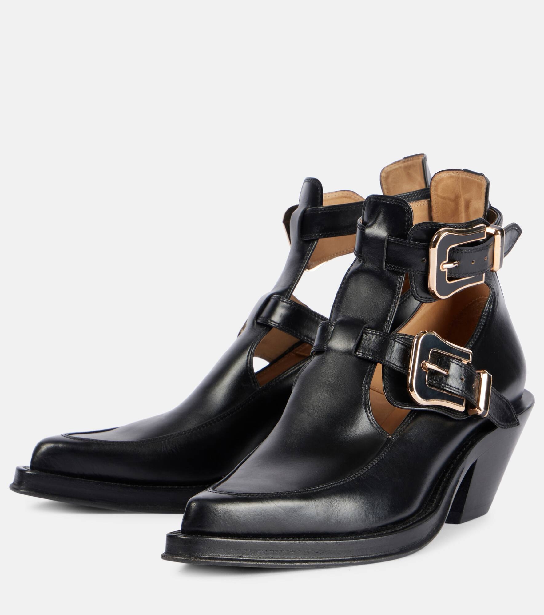 Castro leather ankle boots - 4