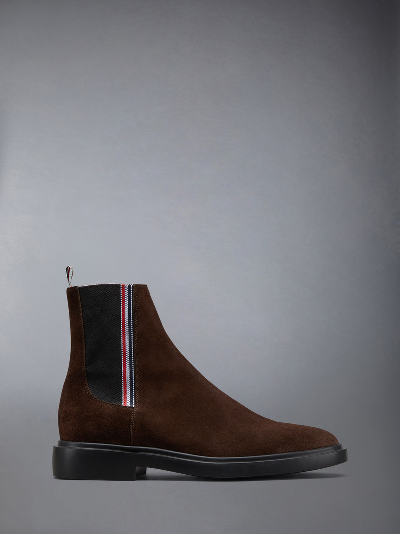 CALF SUEDE RWB STRIPE LOAFER 1