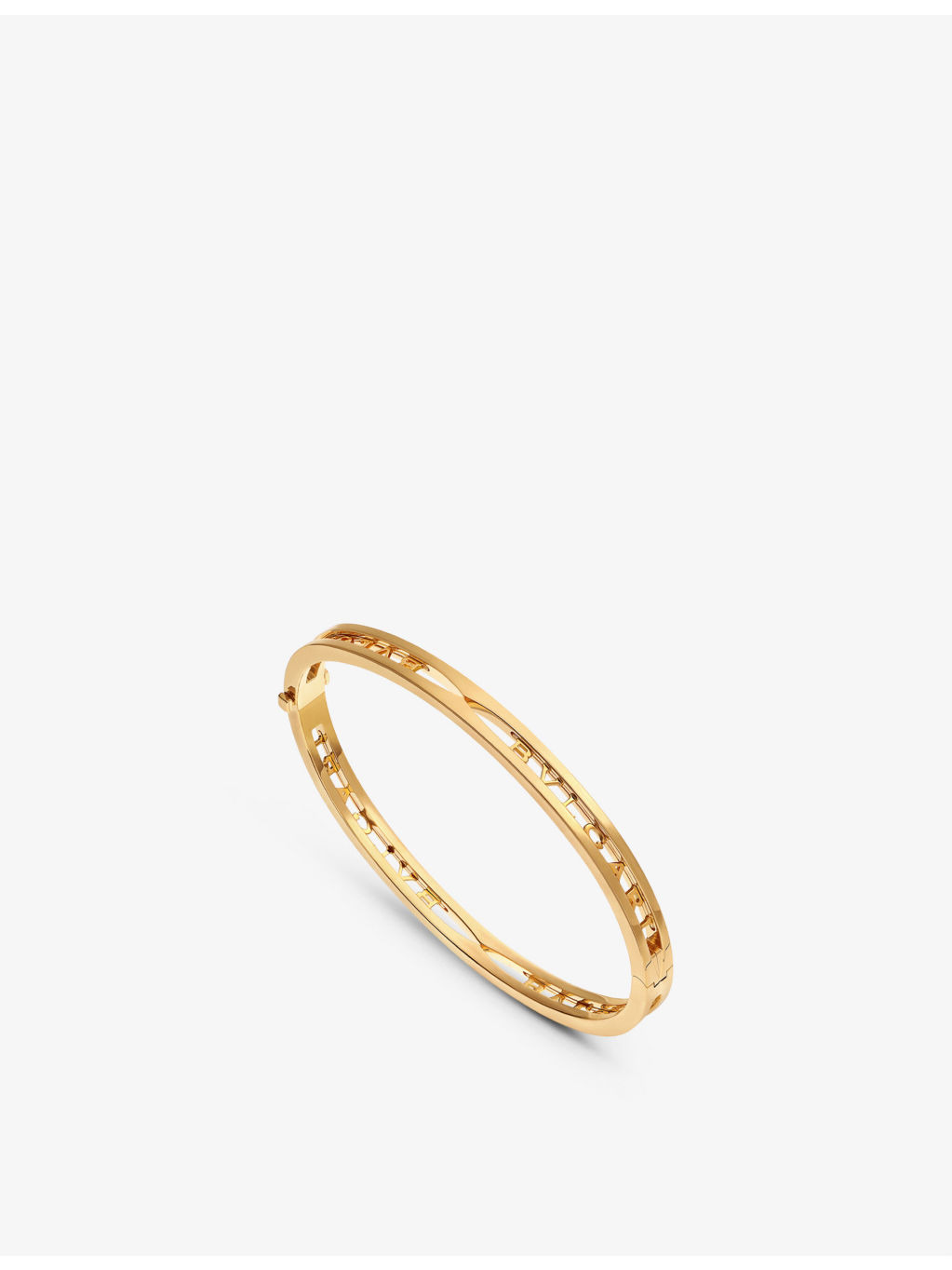 B.zero1 18ct yellow-gold bangle bracelet - 4