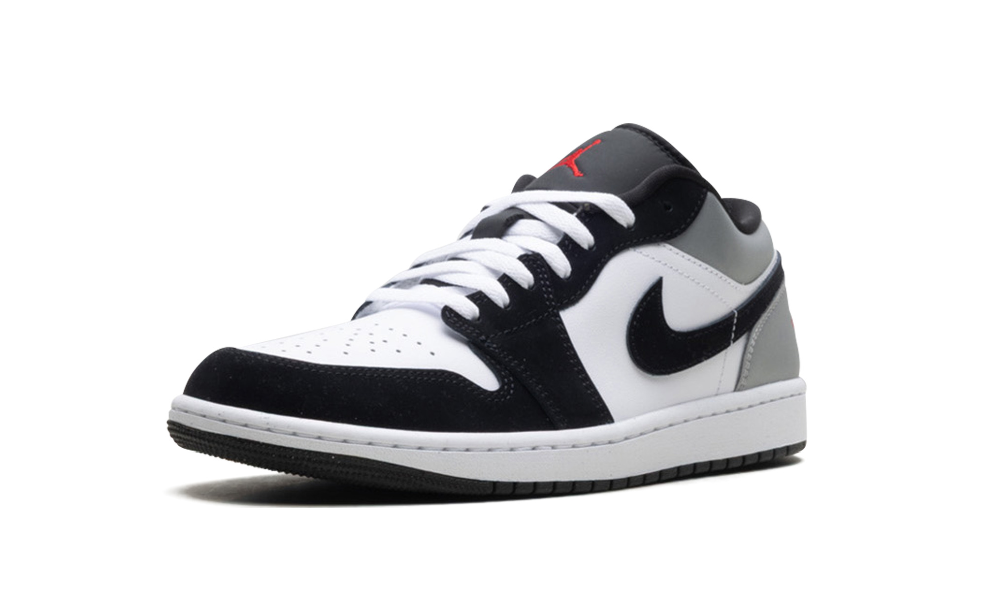 Jordan 1 Low SE "White Fire Red Black Matte Silver" - 4