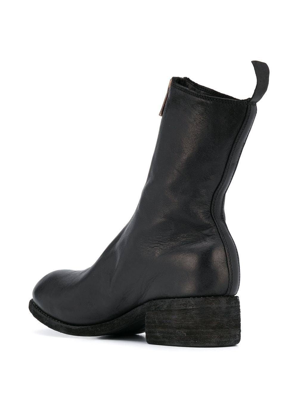 mid-calf zip-up boots - 3