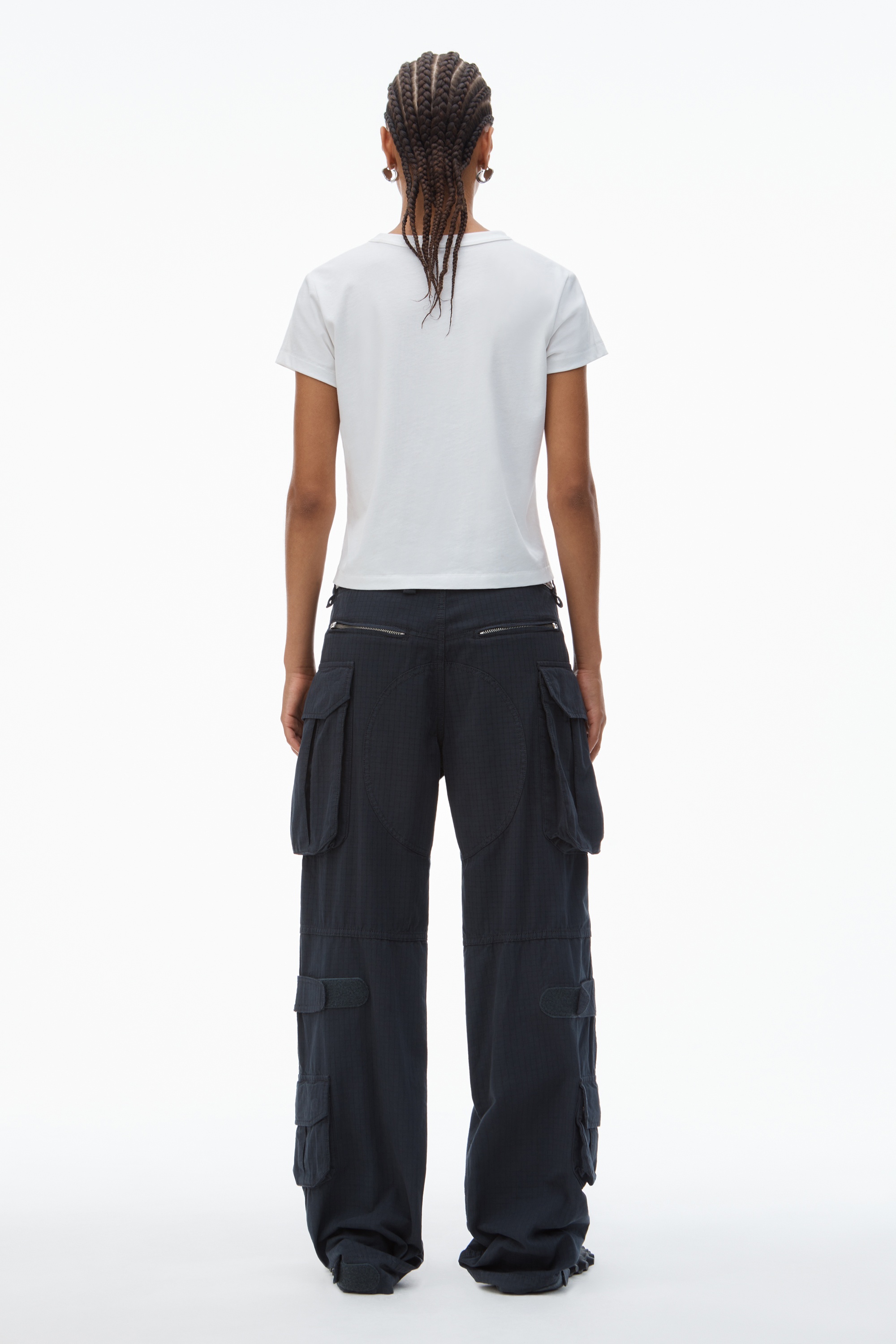 SHRUNKEN TEE IN HIGH TWIST JERSEY - 4