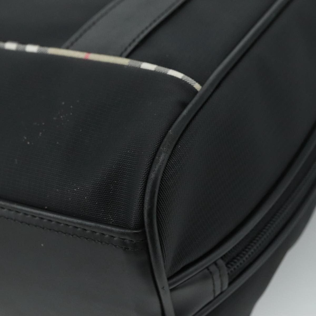 Burberry Golf Hand Bag Nylon Black - 12
