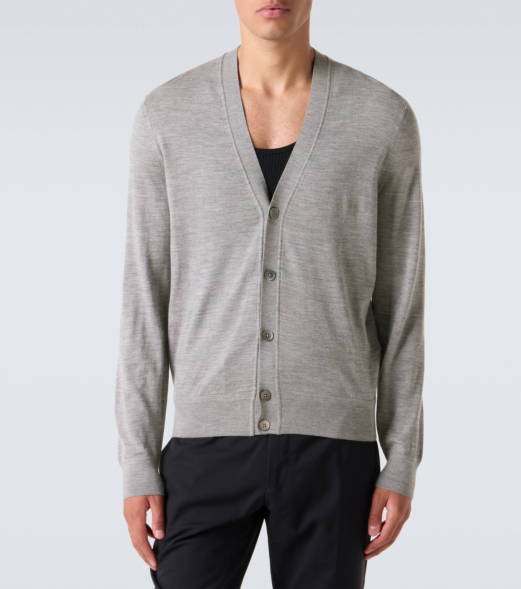 Wool cardigan - 3